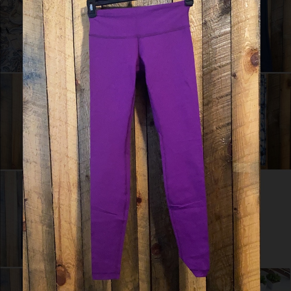 Lululemon leggings size 6 purple